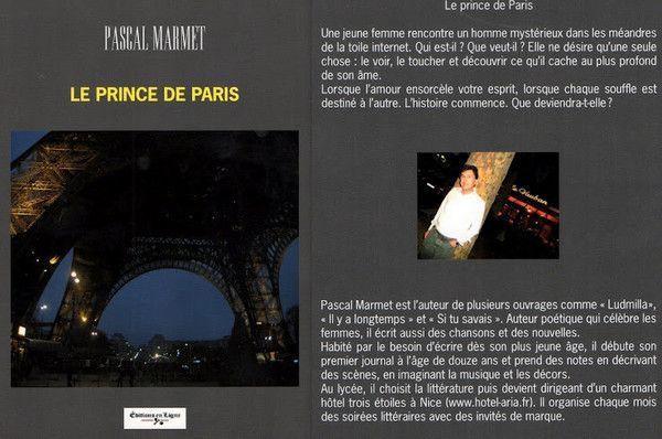 ENCORE UN BEAU ROMAN DE PASCAL MARMET!