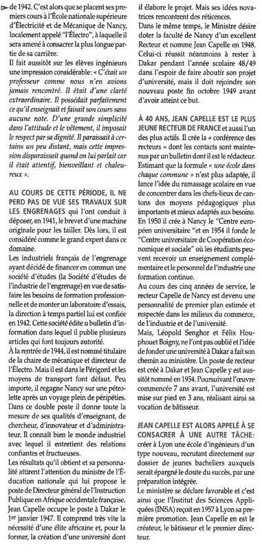 SES GRANDS TRAVAUX SUR L'INDUSTRIE ET LE RECTORAT
